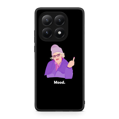 Xiaomi 15T Grandma Mood Black θήκη από τη Smartfits με σχέδιο στο πίσω μέρος και μαύρο περίβλημα | Smartphone case with colorful back and black bezels by Smartfits