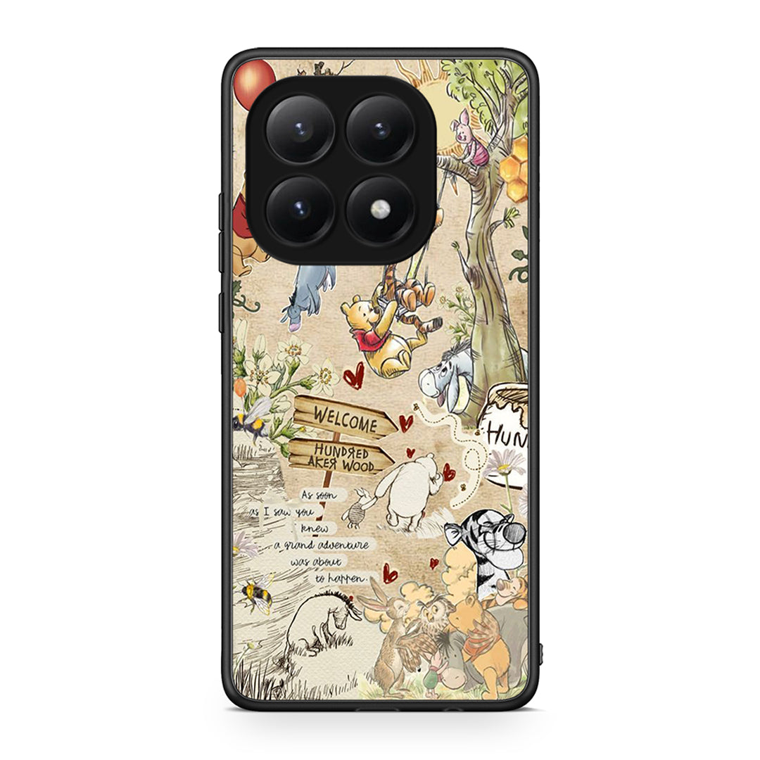 Xiaomi 15T Happy Friends θήκη από τη Smartfits με σχέδιο στο πίσω μέρος και μαύρο περίβλημα | Smartphone case with colorful back and black bezels by Smartfits