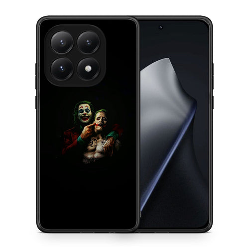 Θήκη Xiaomi 15T Clown Hero από τη Smartfits με σχέδιο στο πίσω μέρος και μαύρο περίβλημα | Xiaomi 15T Clown Hero case with colorful back and black bezels