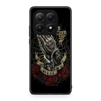 Xiaomi 15T Judge By God θήκη από τη Smartfits με σχέδιο στο πίσω μέρος και μαύρο περίβλημα | Smartphone case with colorful back and black bezels by Smartfits