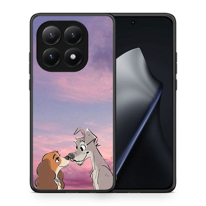Θήκη Xiaomi 15T Lady And Tramp από τη Smartfits με σχέδιο στο πίσω μέρος και μαύρο περίβλημα | Xiaomi 15T Lady And Tramp case with colorful back and black bezels