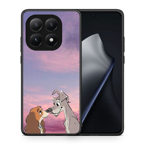Θήκη Xiaomi 15T Lady And Tramp από τη Smartfits με σχέδιο στο πίσω μέρος και μαύρο περίβλημα | Xiaomi 15T Lady And Tramp case with colorful back and black bezels