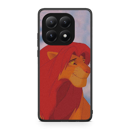 Xiaomi 15T Lion Love 1 Θήκη Αγίου Βαλεντίνου από τη Smartfits με σχέδιο στο πίσω μέρος και μαύρο περίβλημα | Smartphone case with colorful back and black bezels by Smartfits