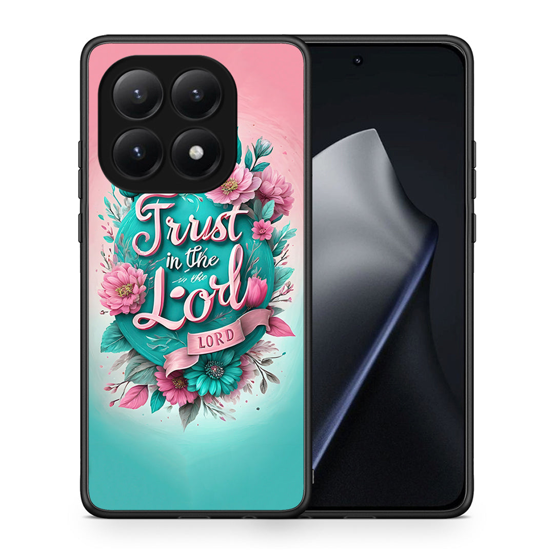 Θήκη Xiaomi 15T Lord Trust από τη Smartfits με σχέδιο στο πίσω μέρος και μαύρο περίβλημα | Xiaomi 15T Lord Trust case with colorful back and black bezels