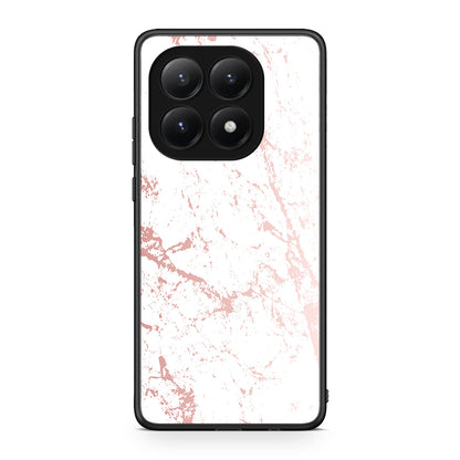 116 - Xiaomi 15T Pink Splash Marble case, cover, bumper