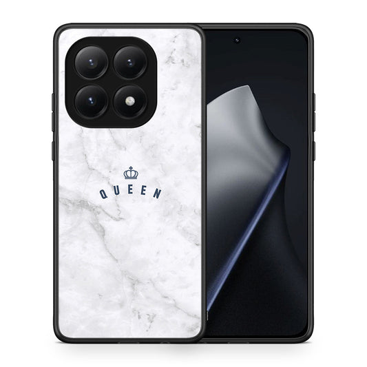Θήκη Xiaomi 15T Queen Marble από τη Smartfits με σχέδιο στο πίσω μέρος και μαύρο περίβλημα | Xiaomi 15T Queen Marble case with colorful back and black bezels