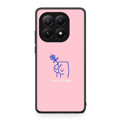 Xiaomi 15T Nice Day θήκη από τη Smartfits με σχέδιο στο πίσω μέρος και μαύρο περίβλημα | Smartphone case with colorful back and black bezels by Smartfits