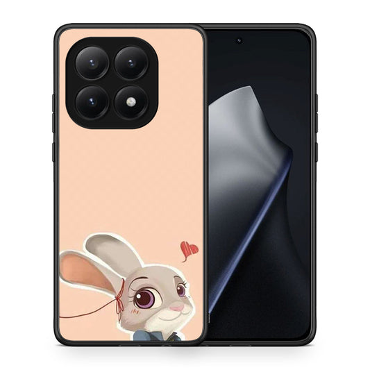 Θήκη Xiaomi 15T Nick Wilde And Judy Hopps Love 2 από τη Smartfits με σχέδιο στο πίσω μέρος και μαύρο περίβλημα | Xiaomi 15T Nick Wilde And Judy Hopps Love 2 case with colorful back and black bezels