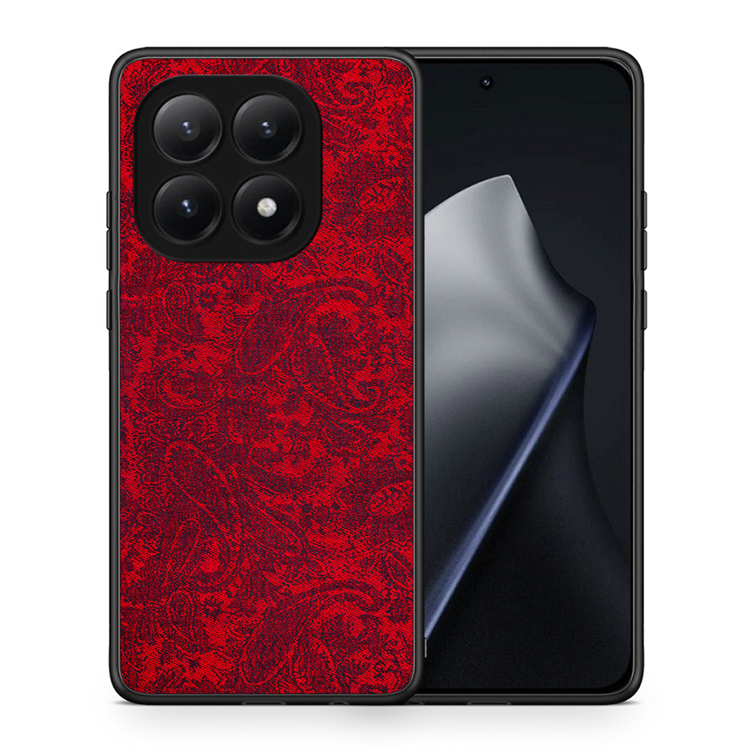 Θήκη Xiaomi 15T Paisley Cashmere από τη Smartfits με σχέδιο στο πίσω μέρος και μαύρο περίβλημα | Xiaomi 15T Paisley Cashmere case with colorful back and black bezels
