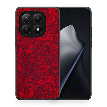 Θήκη Xiaomi 15T Paisley Cashmere από τη Smartfits με σχέδιο στο πίσω μέρος και μαύρο περίβλημα | Xiaomi 15T Paisley Cashmere case with colorful back and black bezels
