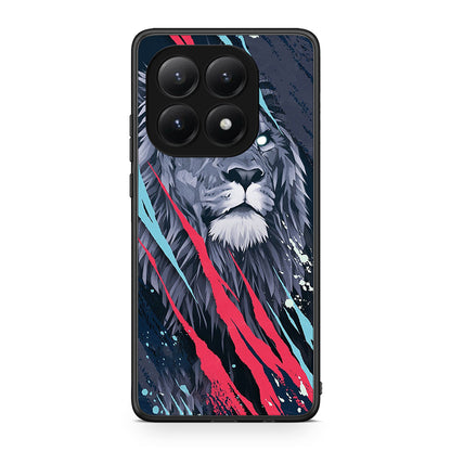 4 - Xiaomi 15T Lion Designer PopArt case, cover, bumper