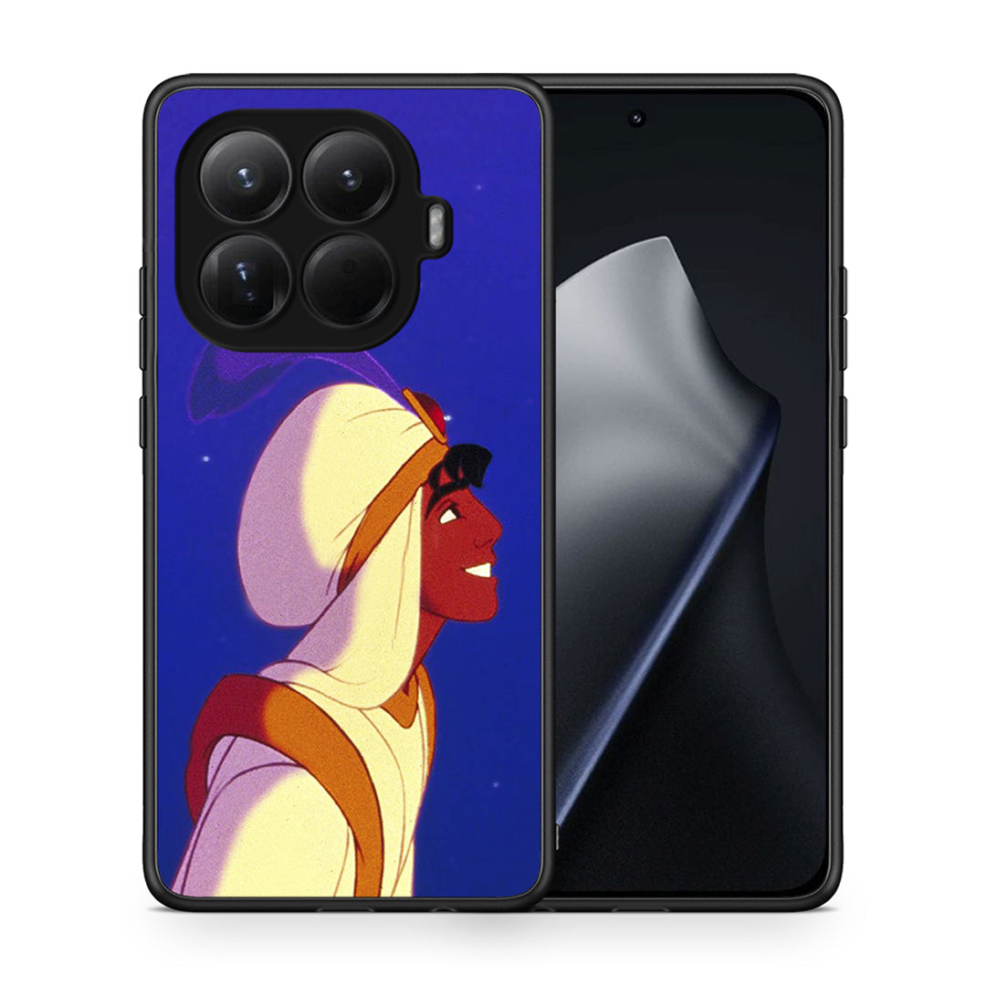 Θήκη Xiaomi 15T Pro Alladin And Jasmine Love 1 από τη Smartfits με σχέδιο στο πίσω μέρος και μαύρο περίβλημα | Xiaomi 15T Pro Alladin And Jasmine Love 1 case with colorful back and black bezels