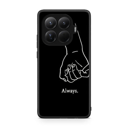Xiaomi 15T Pro Always & Forever 1 Θήκη Αγίου Βαλεντίνου από τη Smartfits με σχέδιο στο πίσω μέρος και μαύρο περίβλημα | Smartphone case with colorful back and black bezels by Smartfits