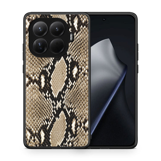 Θήκη Xiaomi 15T Pro Fashion Snake Animal από τη Smartfits με σχέδιο στο πίσω μέρος και μαύρο περίβλημα | Xiaomi 15T Pro Fashion Snake Animal case with colorful back and black bezels