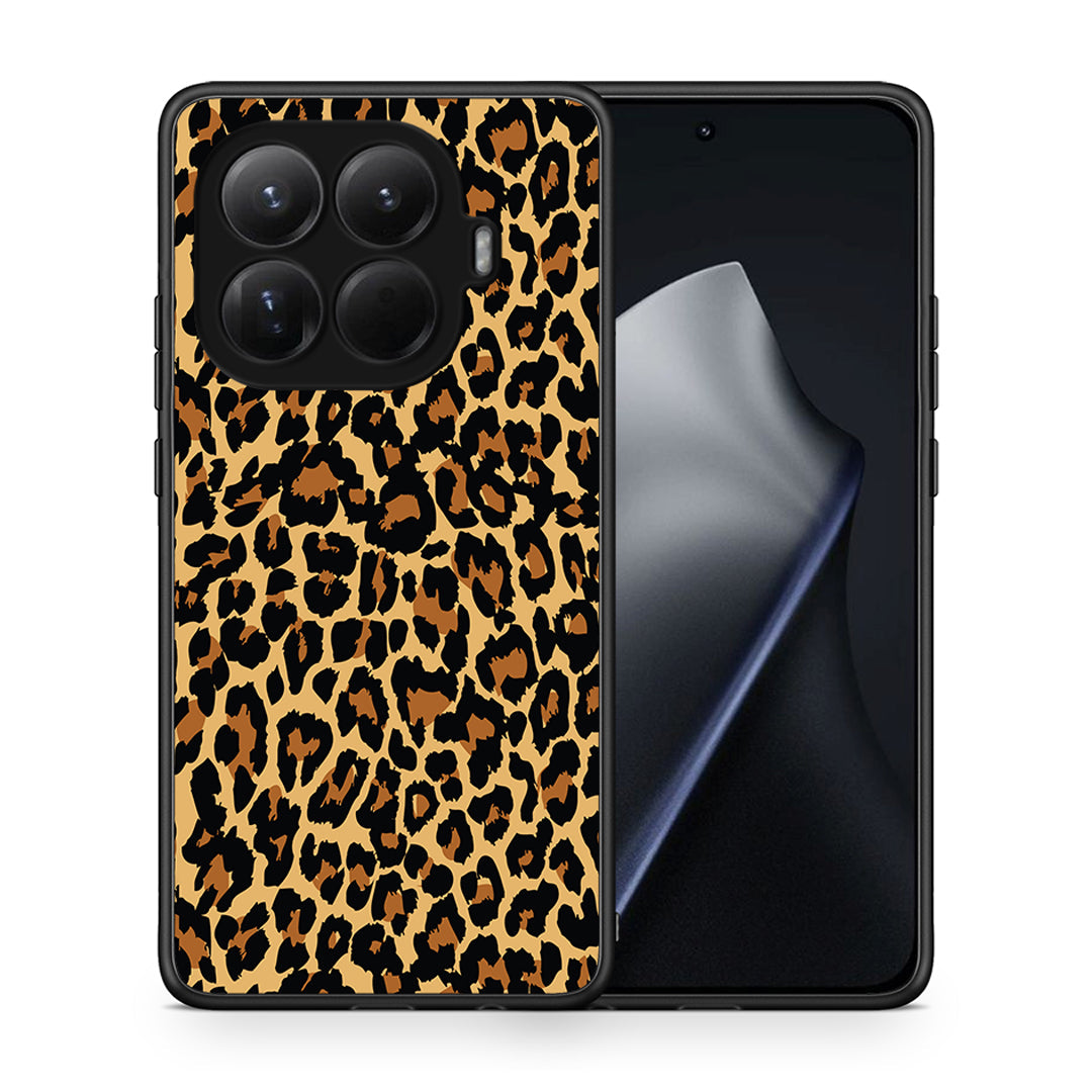 Θήκη Xiaomi 15T Pro Leopard Animal από τη Smartfits με σχέδιο στο πίσω μέρος και μαύρο περίβλημα | Xiaomi 15T Pro Leopard Animal case with colorful back and black bezels