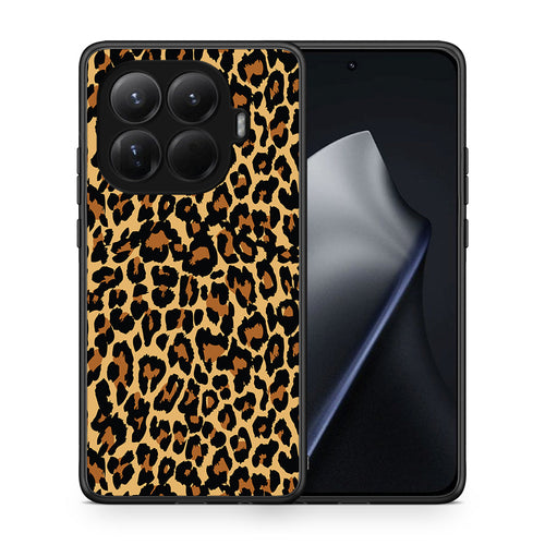 Θήκη Xiaomi 15T Pro Leopard Animal από τη Smartfits με σχέδιο στο πίσω μέρος και μαύρο περίβλημα | Xiaomi 15T Pro Leopard Animal case with colorful back and black bezels