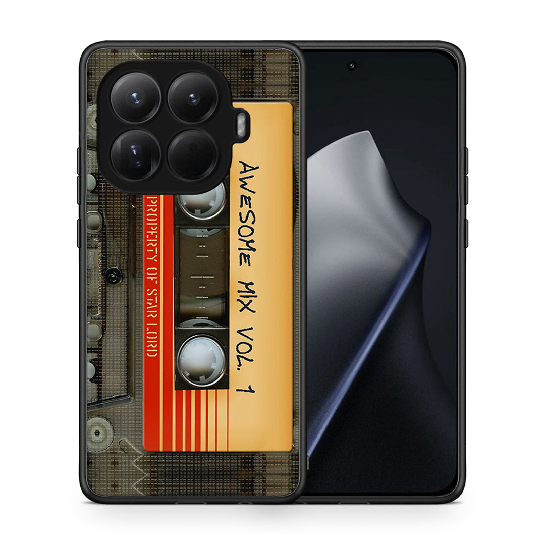 Θήκη Xiaomi 15T Pro Awesome Mix από τη Smartfits με σχέδιο στο πίσω μέρος και μαύρο περίβλημα | Xiaomi 15T Pro Awesome Mix case with colorful back and black bezels