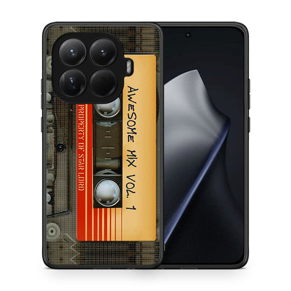 Θήκη Xiaomi 15T Pro Awesome Mix από τη Smartfits με σχέδιο στο πίσω μέρος και μαύρο περίβλημα | Xiaomi 15T Pro Awesome Mix case with colorful back and black bezels