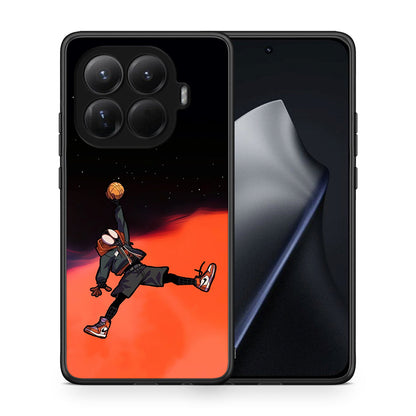 Θήκη Xiaomi 15T Pro Basketball Hero από τη Smartfits με σχέδιο στο πίσω μέρος και μαύρο περίβλημα | Xiaomi 15T Pro Basketball Hero case with colorful back and black bezels