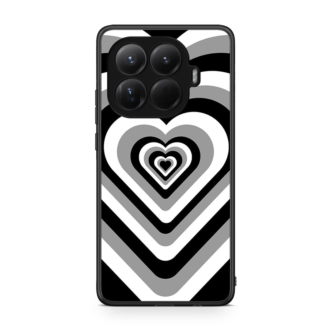 Xiaomi 15T Pro Black Hearts θήκη από τη Smartfits με σχέδιο στο πίσω μέρος και μαύρο περίβλημα | Smartphone case with colorful back and black bezels by Smartfits