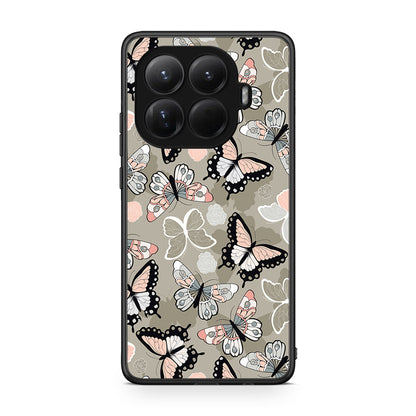 135 - Xiaomi 15T Pro Butterflies Boho case, cover, bumper
