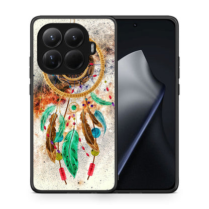 Θήκη Xiaomi 15T Pro DreamCatcher Boho από τη Smartfits με σχέδιο στο πίσω μέρος και μαύρο περίβλημα | Xiaomi 15T Pro DreamCatcher Boho case with colorful back and black bezels