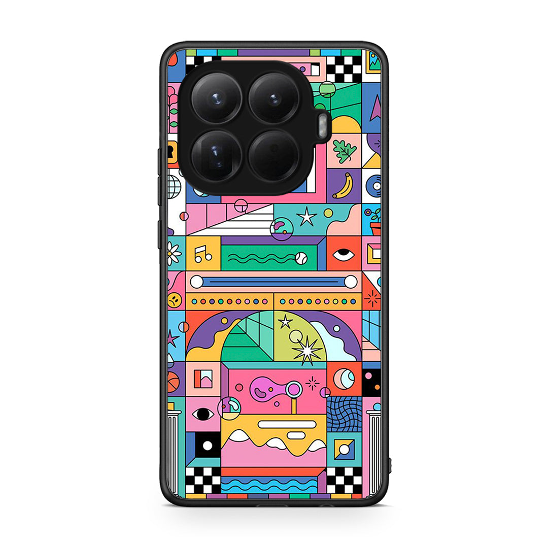 Xiaomi 15T Pro Bubbles Soap θήκη από τη Smartfits με σχέδιο στο πίσω μέρος και μαύρο περίβλημα | Smartphone case with colorful back and black bezels by Smartfits