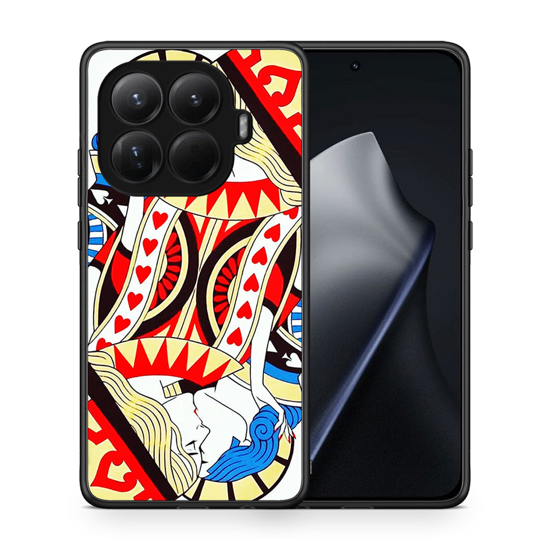 Θήκη Xiaomi 15T Pro Card Love από τη Smartfits με σχέδιο στο πίσω μέρος και μαύρο περίβλημα | Xiaomi 15T Pro Card Love case with colorful back and black bezels