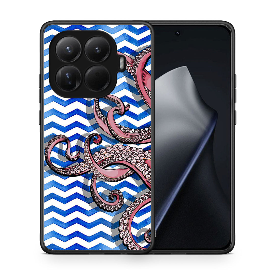 Θήκη Xiaomi 15T Pro Chevron Devilfish από τη Smartfits με σχέδιο στο πίσω μέρος και μαύρο περίβλημα | Xiaomi 15T Pro Chevron Devilfish case with colorful back and black bezels