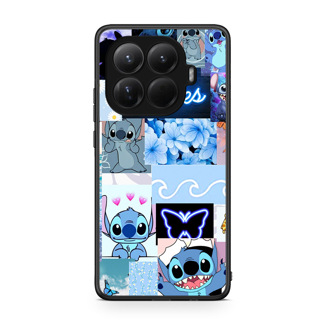 Xiaomi 15T Pro Collage Good Vibes Θήκη Αγίου Βαλεντίνου από τη Smartfits με σχέδιο στο πίσω μέρος και μαύρο περίβλημα | Smartphone case with colorful back and black bezels by Smartfits