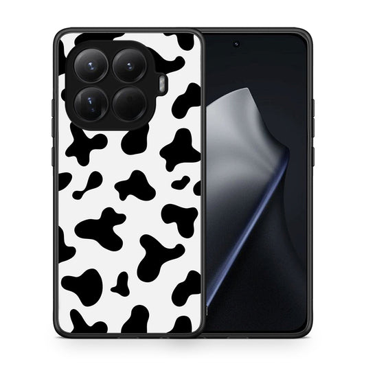 Θήκη Xiaomi 15T Pro Cow Print από τη Smartfits με σχέδιο στο πίσω μέρος και μαύρο περίβλημα | Xiaomi 15T Pro Cow Print case with colorful back and black bezels