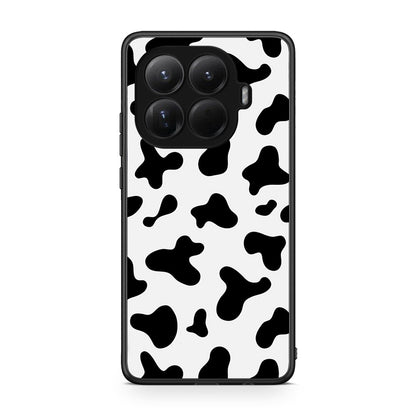 Xiaomi 15T Pro Cow Print θήκη από τη Smartfits με σχέδιο στο πίσω μέρος και μαύρο περίβλημα | Smartphone case with colorful back and black bezels by Smartfits