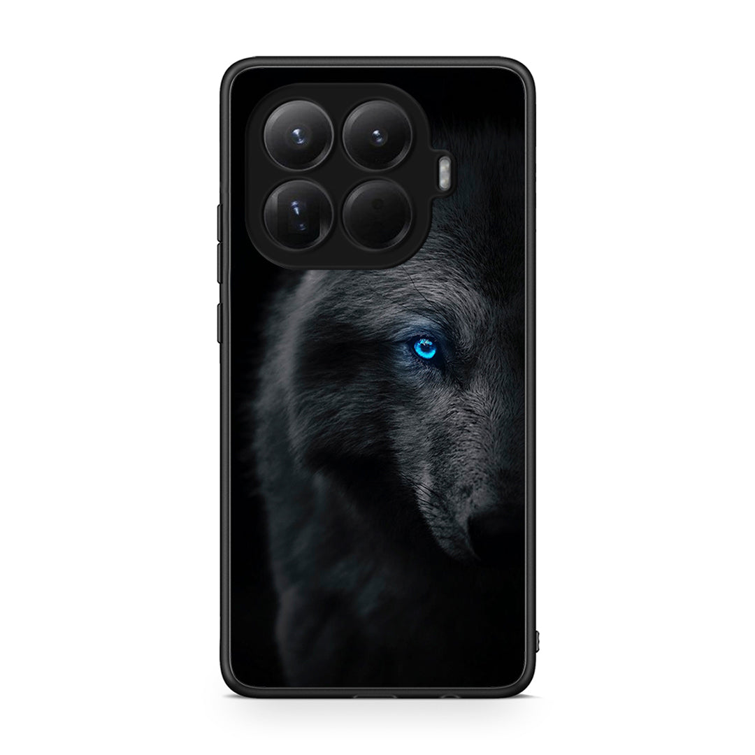 Xiaomi 15T Pro Dark Wolf θήκη από τη Smartfits με σχέδιο στο πίσω μέρος και μαύρο περίβλημα | Smartphone case with colorful back and black bezels by Smartfits