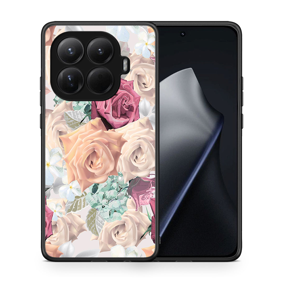 Θήκη Xiaomi 15T Pro Bouquet Floral από τη Smartfits με σχέδιο στο πίσω μέρος και μαύρο περίβλημα | Xiaomi 15T Pro Bouquet Floral case with colorful back and black bezels