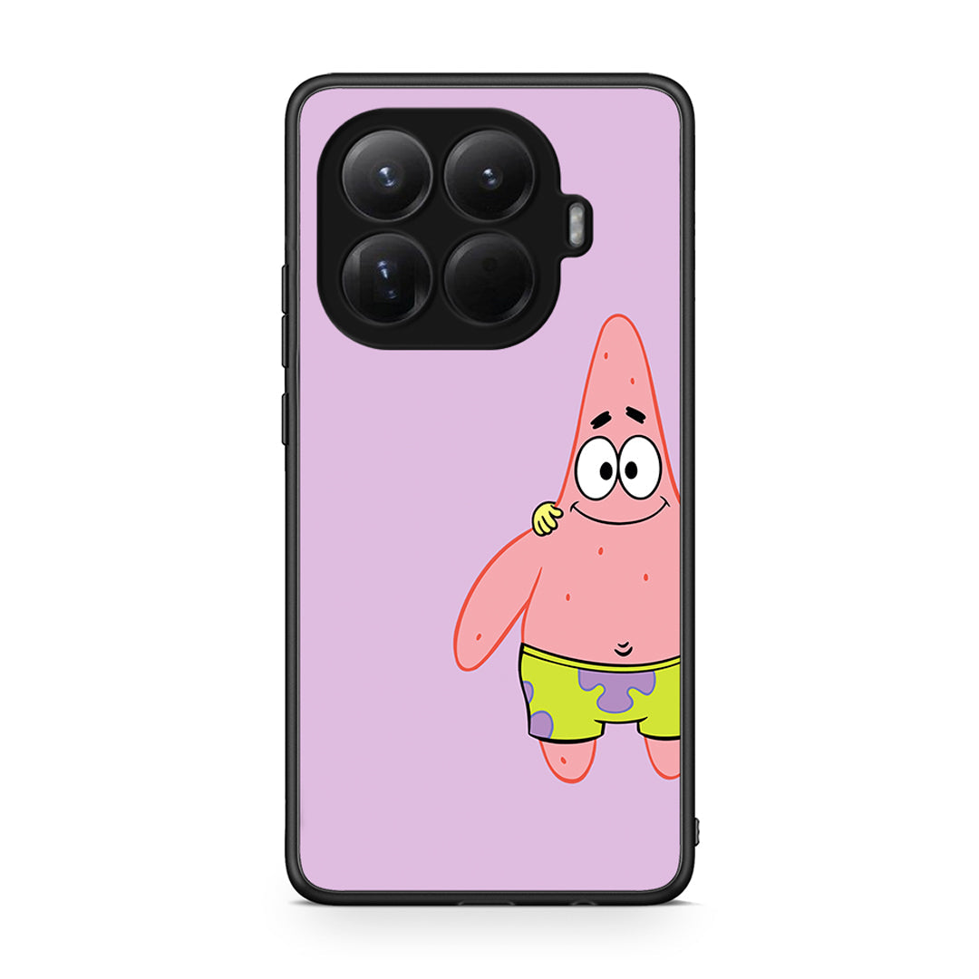 Xiaomi 15T Pro Friends Patrick θήκη από τη Smartfits με σχέδιο στο πίσω μέρος και μαύρο περίβλημα | Smartphone case with colorful back and black bezels by Smartfits