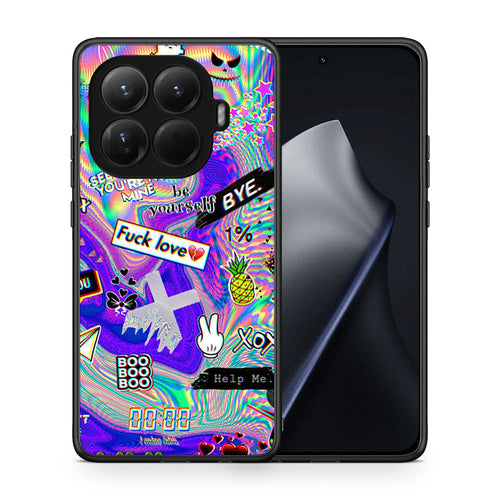 Θήκη Xiaomi 15T Pro Game Over από τη Smartfits με σχέδιο στο πίσω μέρος και μαύρο περίβλημα | Xiaomi 15T Pro Game Over case with colorful back and black bezels