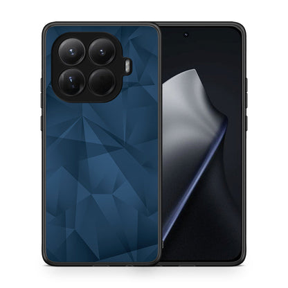 Θήκη Xiaomi 15T Pro Blue Abstract Geometric από τη Smartfits με σχέδιο στο πίσω μέρος και μαύρο περίβλημα | Xiaomi 15T Pro Blue Abstract Geometric case with colorful back and black bezels