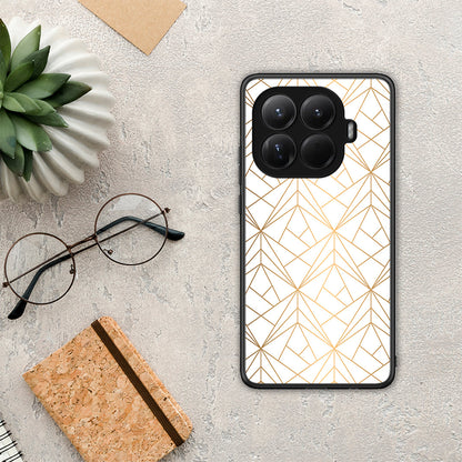 Geometric Luxury White - Xiaomi 15T Pro θήκη