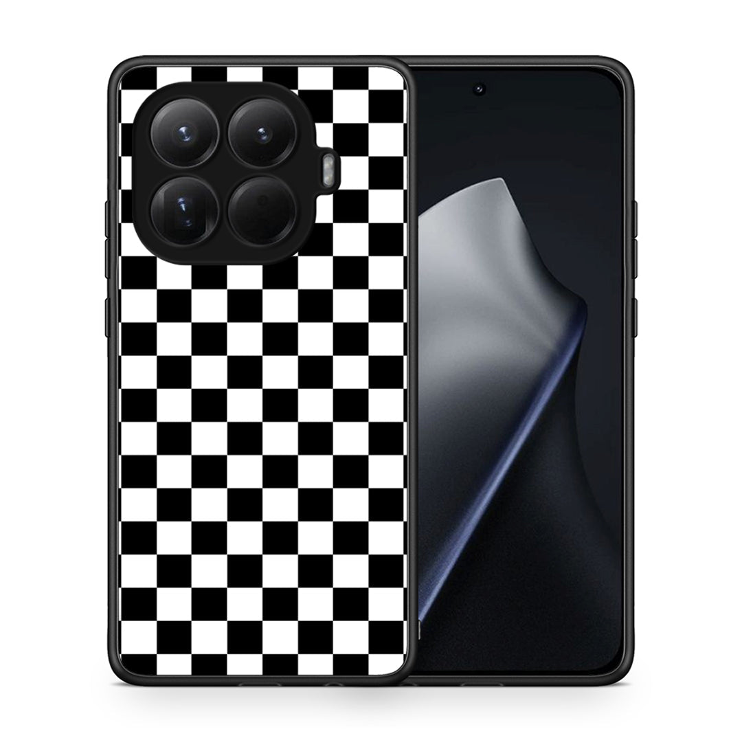 Θήκη Xiaomi 15T Pro Squares Geometric από τη Smartfits με σχέδιο στο πίσω μέρος και μαύρο περίβλημα | Xiaomi 15T Pro Squares Geometric case with colorful back and black bezels
