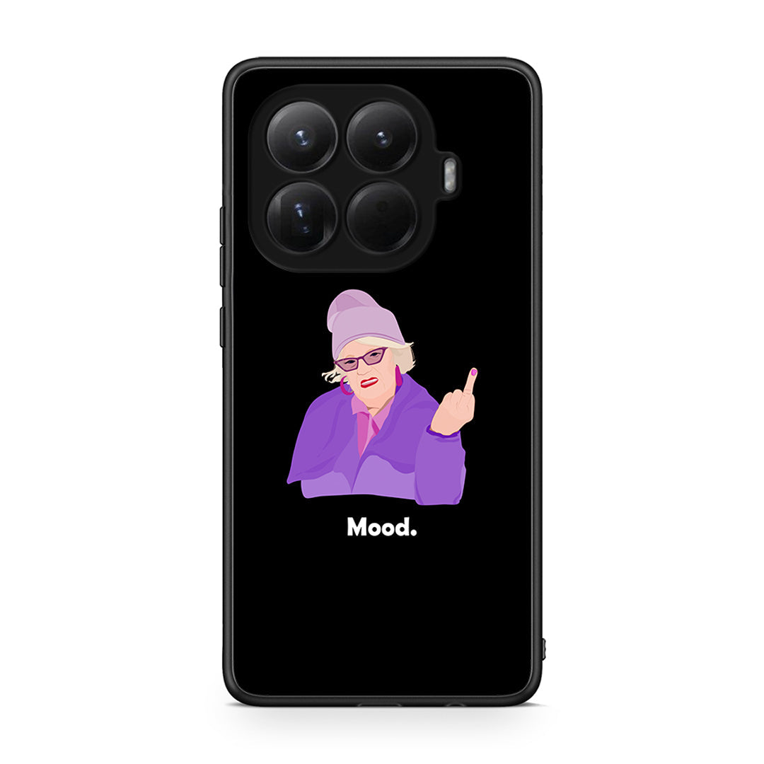 Xiaomi 15T Pro Grandma Mood Black θήκη από τη Smartfits με σχέδιο στο πίσω μέρος και μαύρο περίβλημα | Smartphone case with colorful back and black bezels by Smartfits