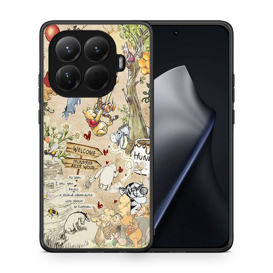 Θήκη Xiaomi 15T Pro Happy Friends από τη Smartfits με σχέδιο στο πίσω μέρος και μαύρο περίβλημα | Xiaomi 15T Pro Happy Friends case with colorful back and black bezels