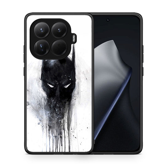 Θήκη Xiaomi 15T Pro Paint Bat Hero από τη Smartfits με σχέδιο στο πίσω μέρος και μαύρο περίβλημα | Xiaomi 15T Pro Paint Bat Hero case with colorful back and black bezels