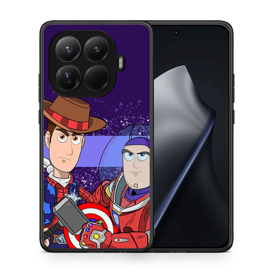 Θήκη Xiaomi 15T Pro Infinity Story από τη Smartfits με σχέδιο στο πίσω μέρος και μαύρο περίβλημα | Xiaomi 15T Pro Infinity Story case with colorful back and black bezels