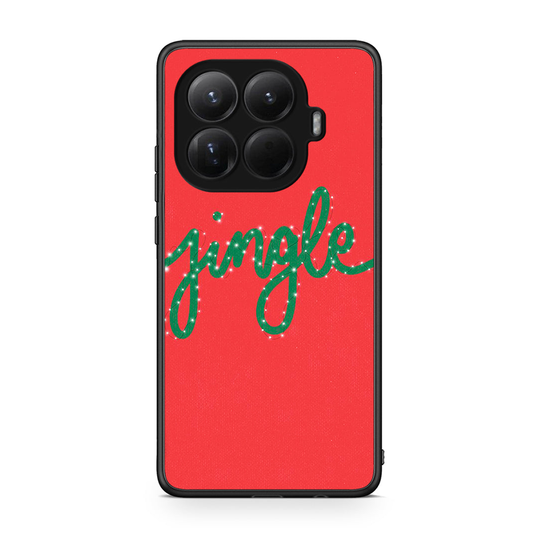 Xiaomi 15T Pro Jingle Xmas θήκη από τη Smartfits με σχέδιο στο πίσω μέρος και μαύρο περίβλημα | Smartphone case with colorful back and black bezels by Smartfits