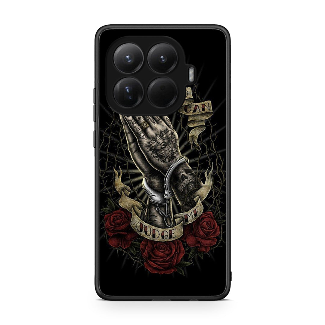 Xiaomi 15T Pro Judge By God θήκη από τη Smartfits με σχέδιο στο πίσω μέρος και μαύρο περίβλημα | Smartphone case with colorful back and black bezels by Smartfits