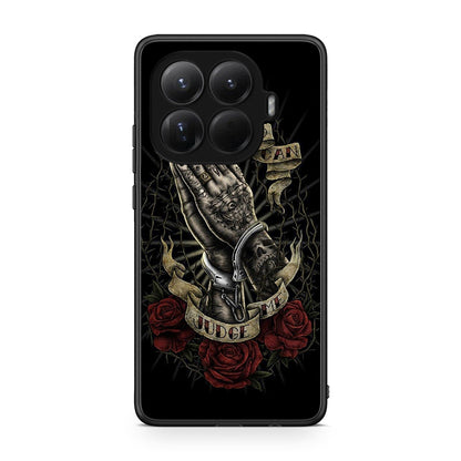 Xiaomi 15T Pro Judge By God θήκη από τη Smartfits με σχέδιο στο πίσω μέρος και μαύρο περίβλημα | Smartphone case with colorful back and black bezels by Smartfits