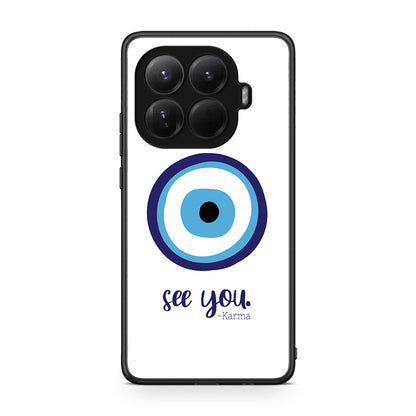Xiaomi 15T Pro Karma Says θήκη από τη Smartfits με σχέδιο στο πίσω μέρος και μαύρο περίβλημα | Smartphone case with colorful back and black bezels by Smartfits