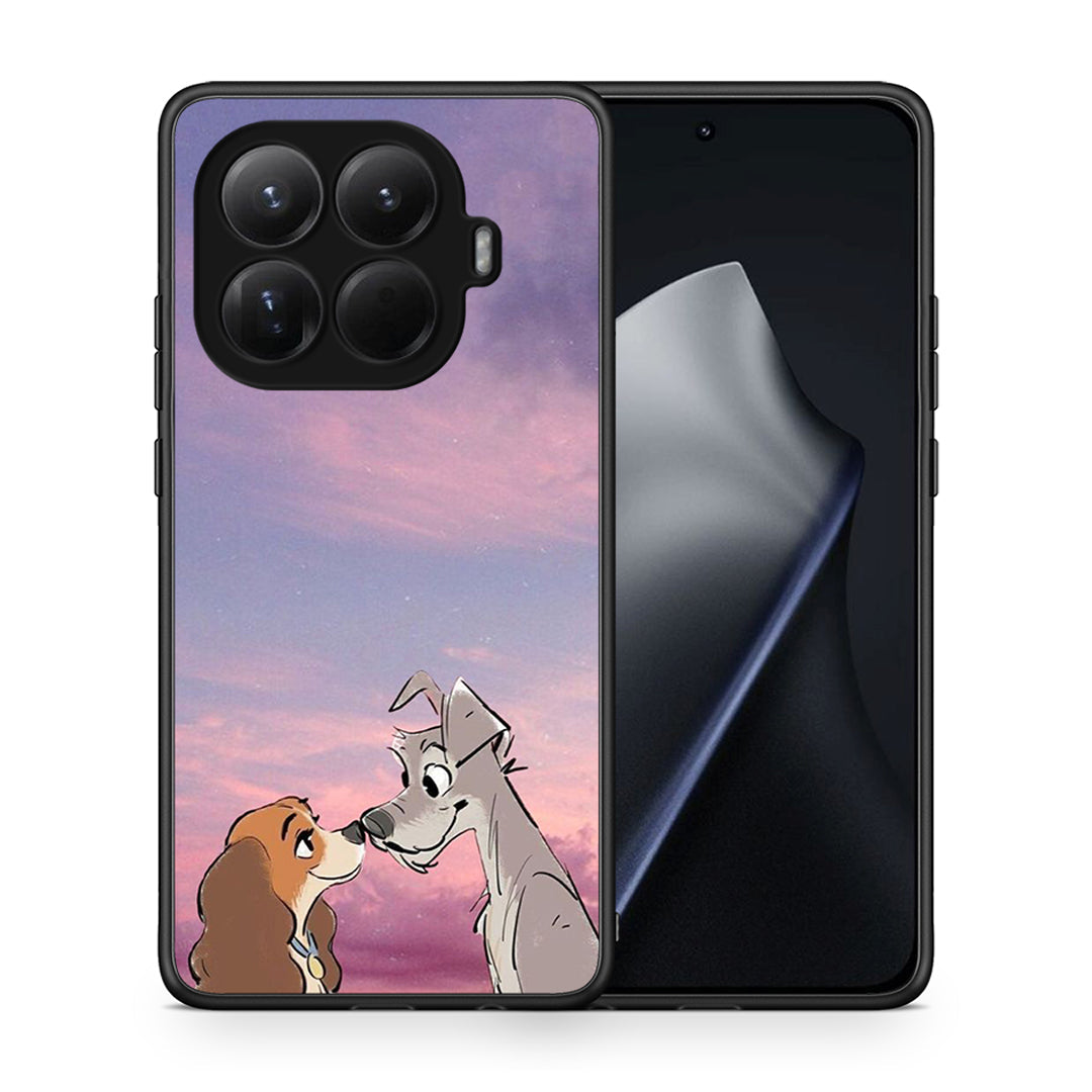 Θήκη Xiaomi 15T Pro Lady And Tramp από τη Smartfits με σχέδιο στο πίσω μέρος και μαύρο περίβλημα | Xiaomi 15T Pro Lady And Tramp case with colorful back and black bezels