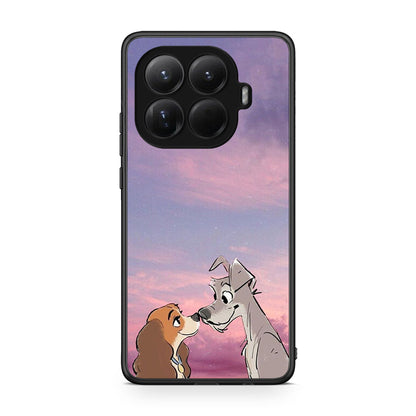 Xiaomi 15T Pro Lady And Tramp θήκη από τη Smartfits με σχέδιο στο πίσω μέρος και μαύρο περίβλημα | Smartphone case with colorful back and black bezels by Smartfits