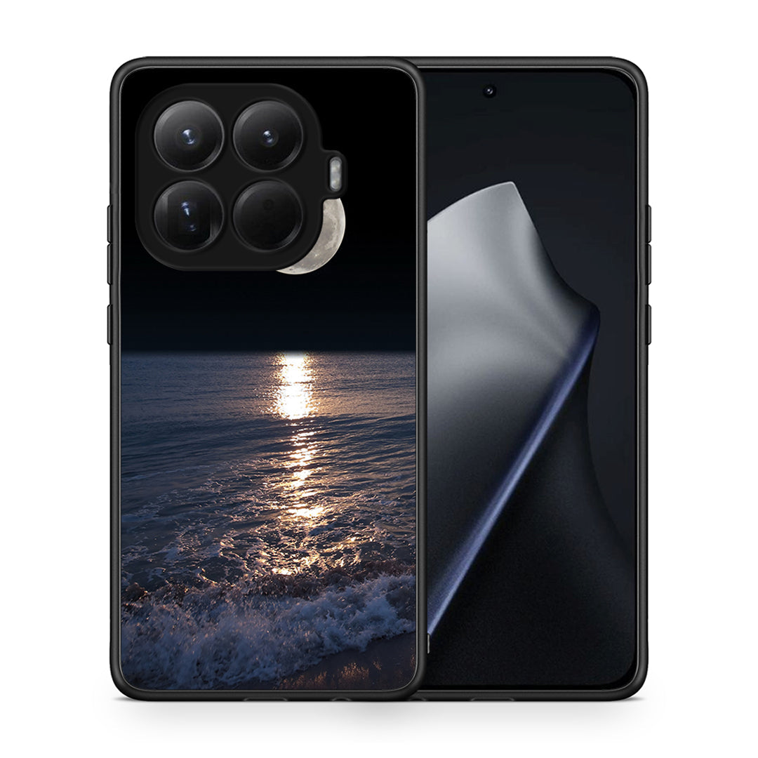 Θήκη Xiaomi 15T Pro Moon Landscape από τη Smartfits με σχέδιο στο πίσω μέρος και μαύρο περίβλημα | Xiaomi 15T Pro Moon Landscape case with colorful back and black bezels